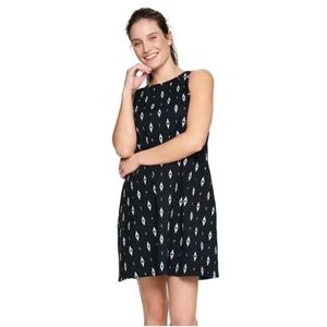 Sonoma Dress w/ Ikat print & pockets // Large